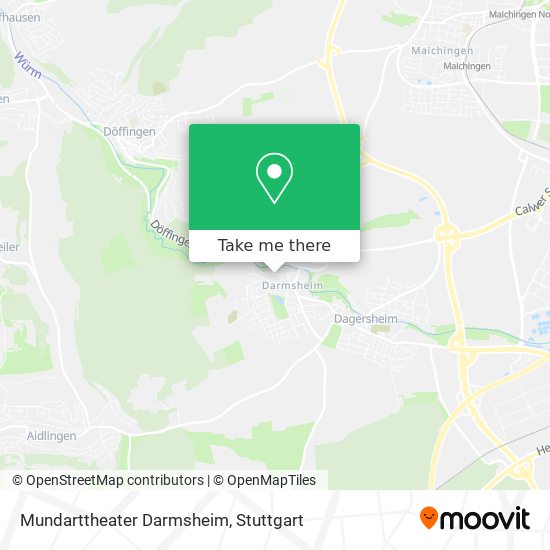 Mundarttheater Darmsheim map