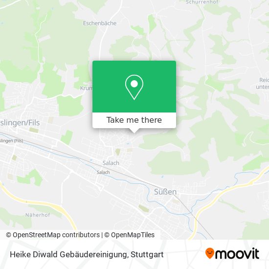 Heike Diwald Gebäudereinigung map