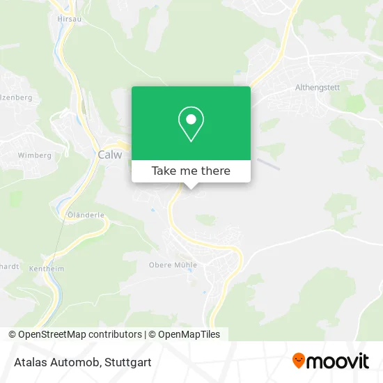 Карта Atalas Automob