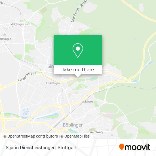 Sijaric Dienstleistungen map