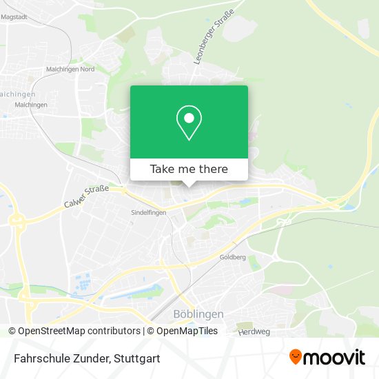 Карта Fahrschule Zunder