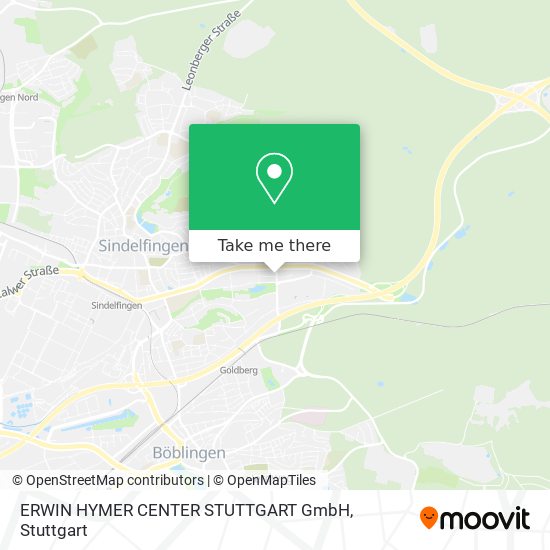 ERWIN HYMER CENTER STUTTGART GmbH map