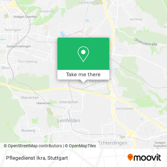 Карта Pflegedienst Ikra