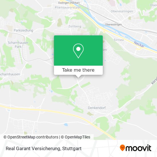 Real Garant Versicherung map