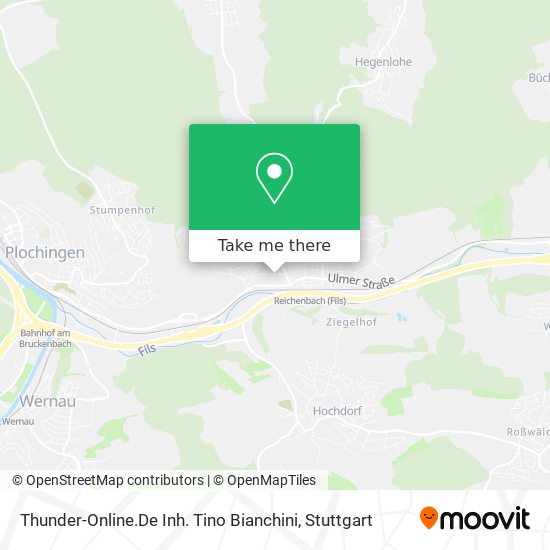 Thunder-Online.De Inh. Tino Bianchini map