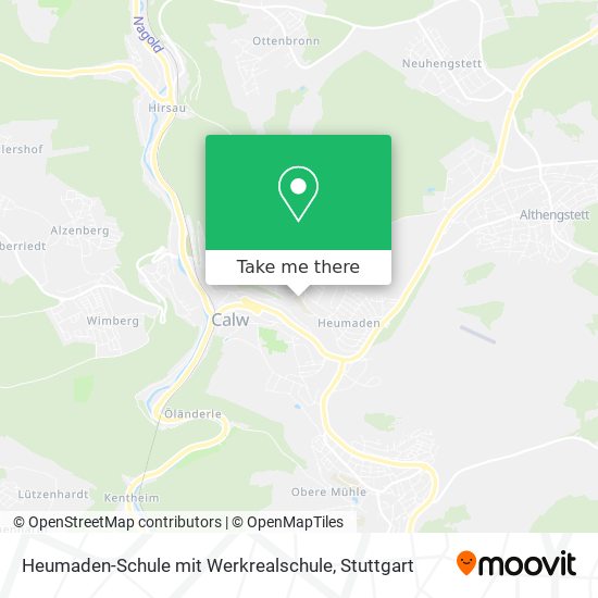 Heumaden-Schule mit Werkrealschule map