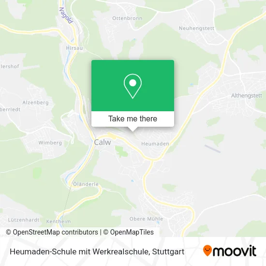 Карта Heumaden-Schule mit Werkrealschule