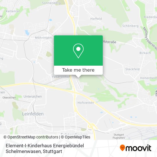 Element-I-Kinderhaus Energiebündel Schelmenwasen map