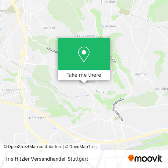 Iris Hitzler Versandhandel map