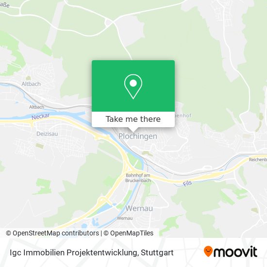 Igc Immobilien Projektentwicklung map