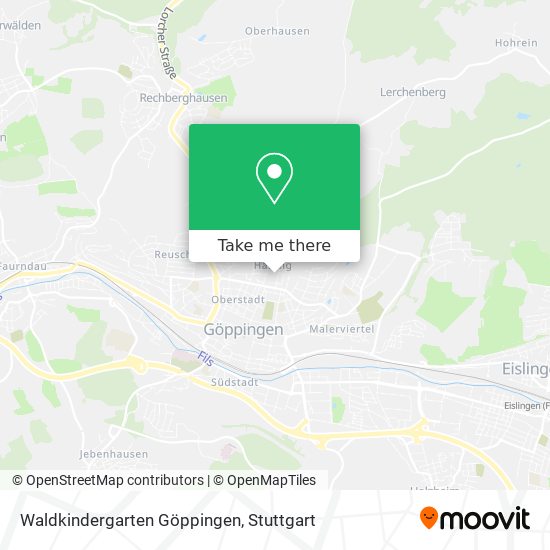 Waldkindergarten Göppingen map