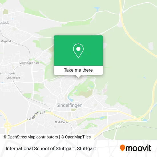 Карта International School of Stuttgart