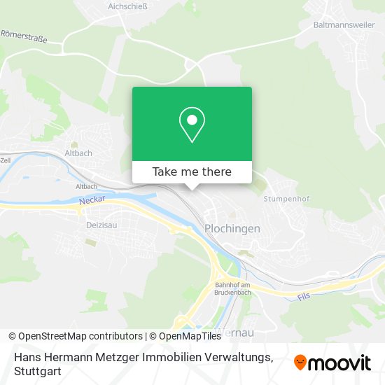 Hans Hermann Metzger Immobilien Verwaltungs map