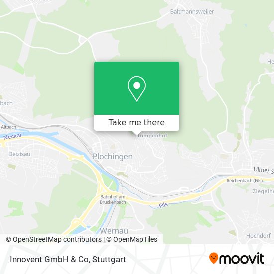 Innovent GmbH & Co map