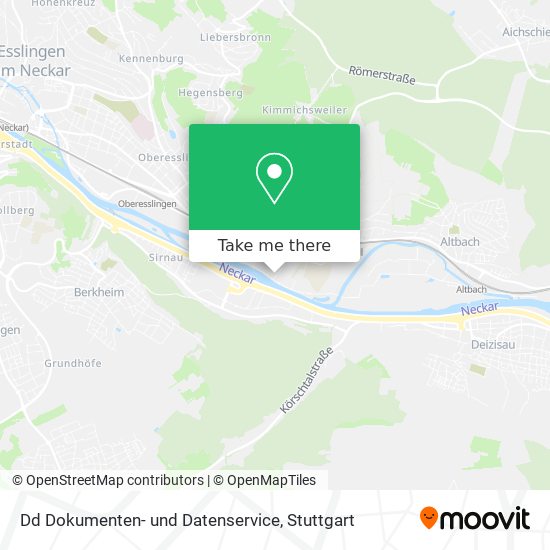 Dd Dokumenten- und Datenservice map