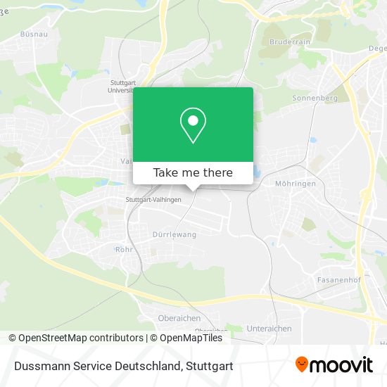 Dussmann Service Deutschland map