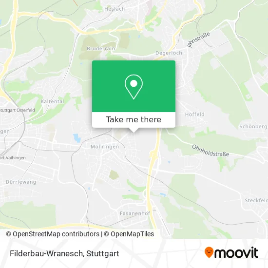 Карта Filderbau-Wranesch