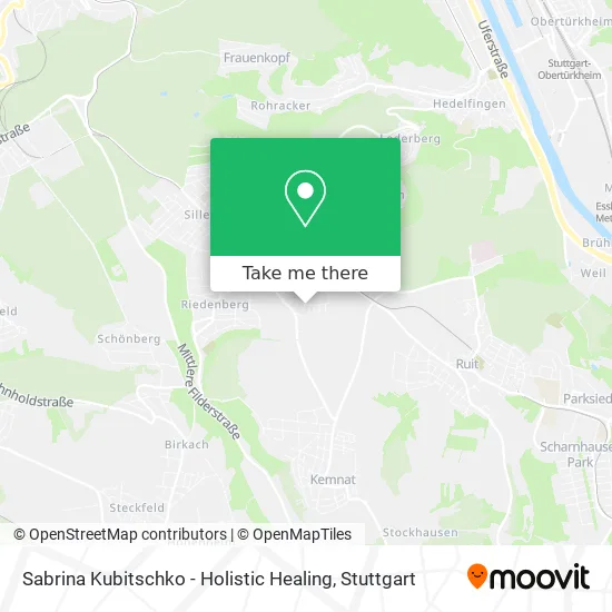 Карта Sabrina Kubitschko - Holistic Healing