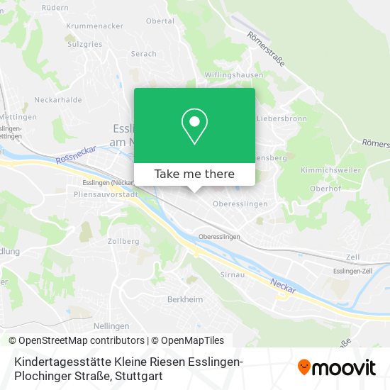 Kindertagesstätte Kleine Riesen Esslingen-Plochinger Straße map