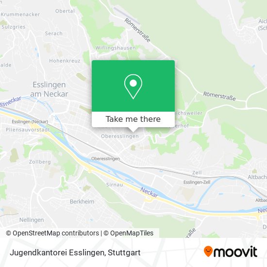 Jugendkantorei Esslingen map