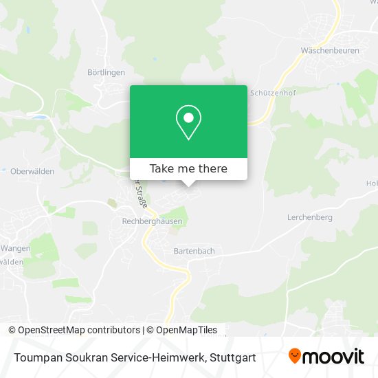 Toumpan Soukran Service-Heimwerk map