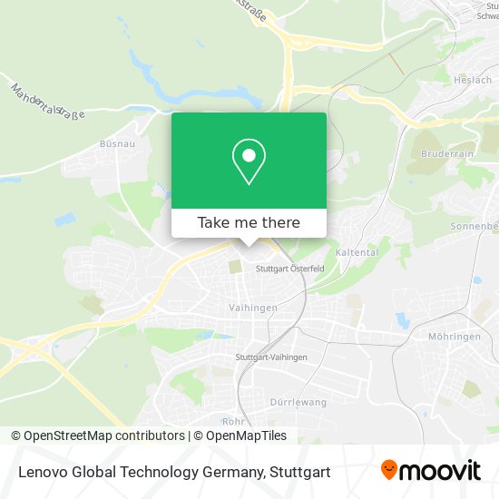 Lenovo Global Technology Germany map