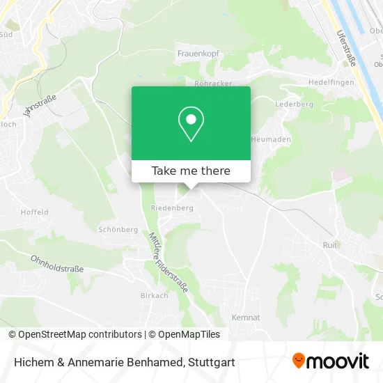 Карта Hichem & Annemarie Benhamed