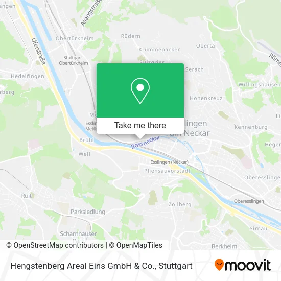 Карта Hengstenberg Areal Eins GmbH & Co.