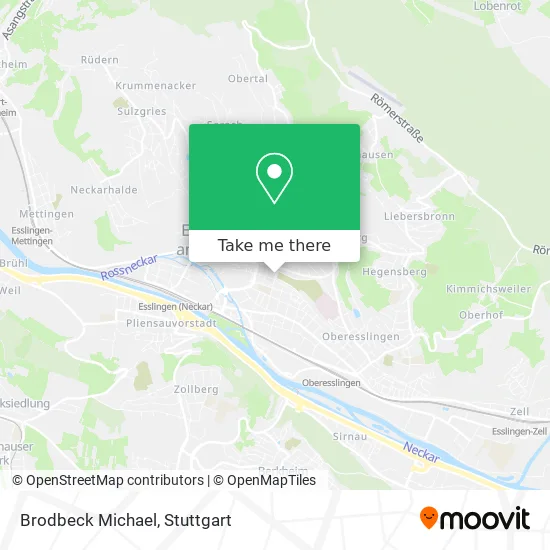 Карта Brodbeck Michael