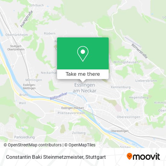 Constantin Baki Steinmetzmeister map