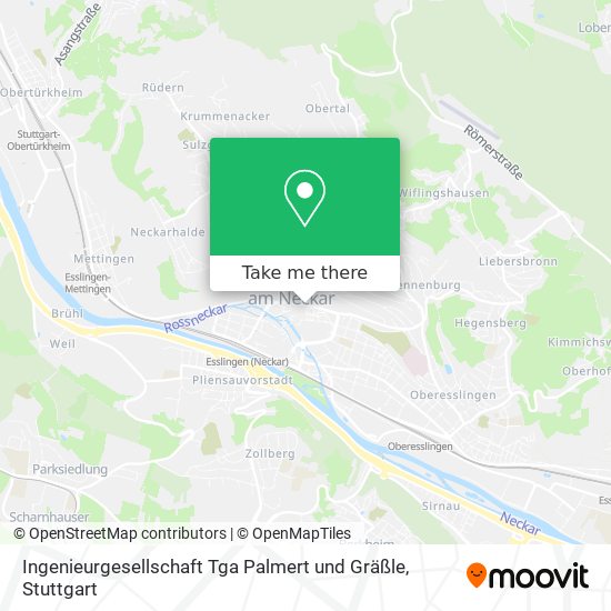 Ingenieurgesellschaft Tga Palmert und Gräßle map