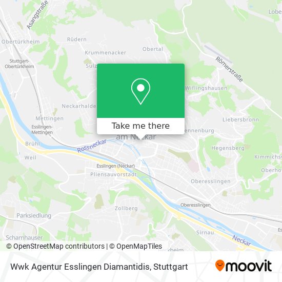 Wwk Agentur Esslingen Diamantidis map