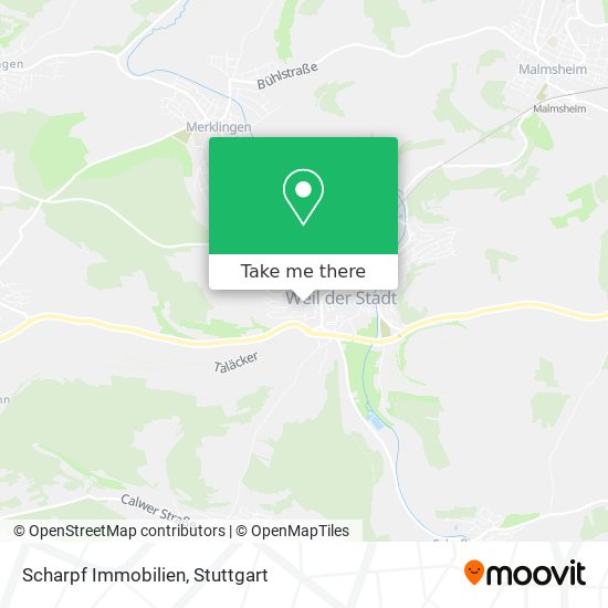 Scharpf Immobilien map