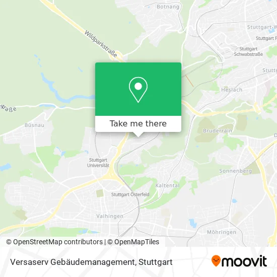 Карта Versaserv Gebäudemanagement