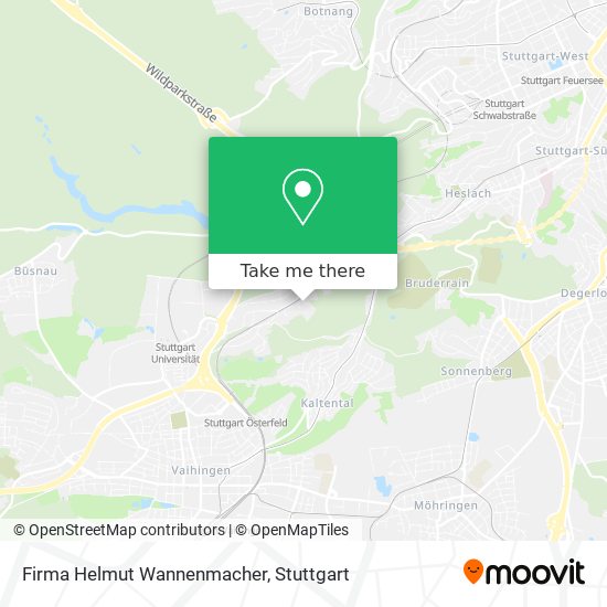 Firma Helmut Wannenmacher map