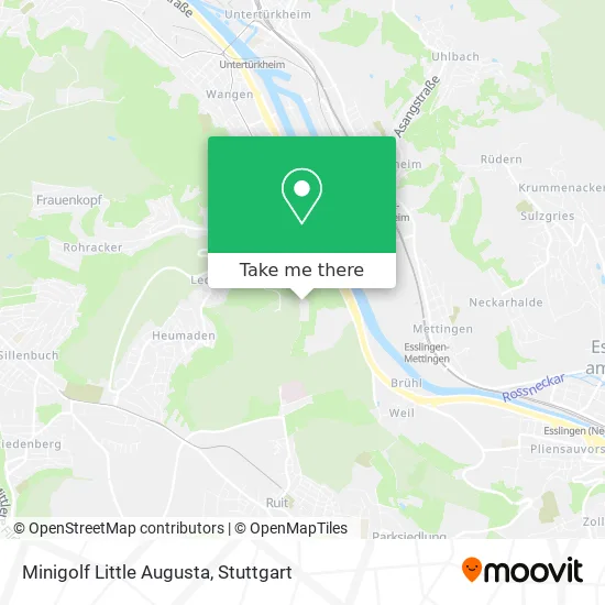 Карта Minigolf Little Augusta