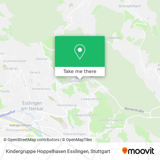 Kindergruppe Hoppelhasen Esslingen map