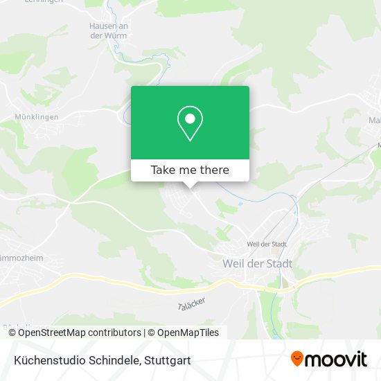 Küchenstudio Schindele map