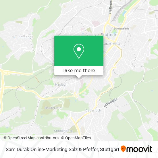 Sam Durak Online-Marketing Salz & Pfeffer map