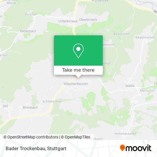 Карта Bader Trockenbau