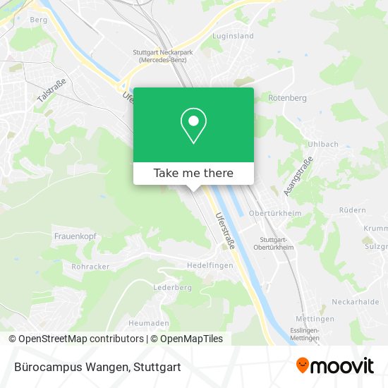 Карта Bürocampus Wangen