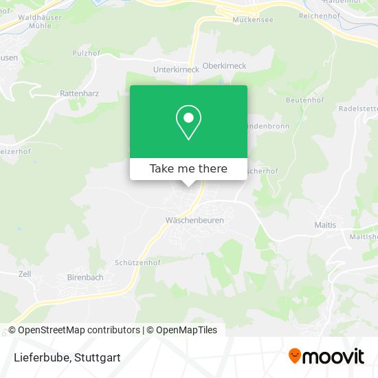 Карта Lieferbube