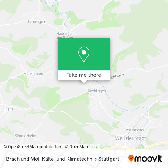 Brach und Moll Kälte- und Klimatechnik map