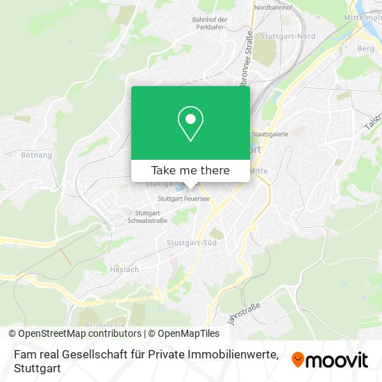 Fam real Gesellschaft für Private Immobilienwerte map