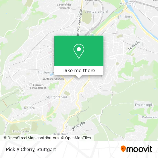 Карта Pick A Cherry