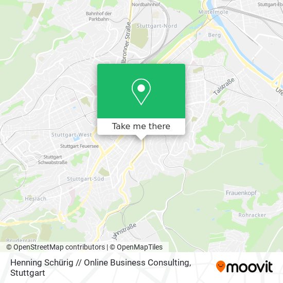 Henning Schürig // Online Business Consulting map