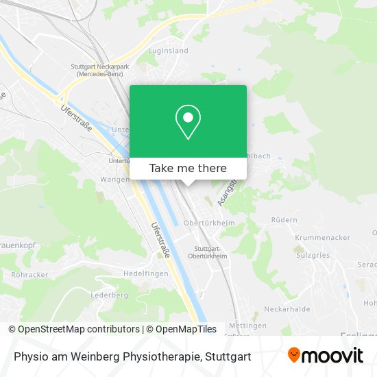 Карта Physio am Weinberg Physiotherapie