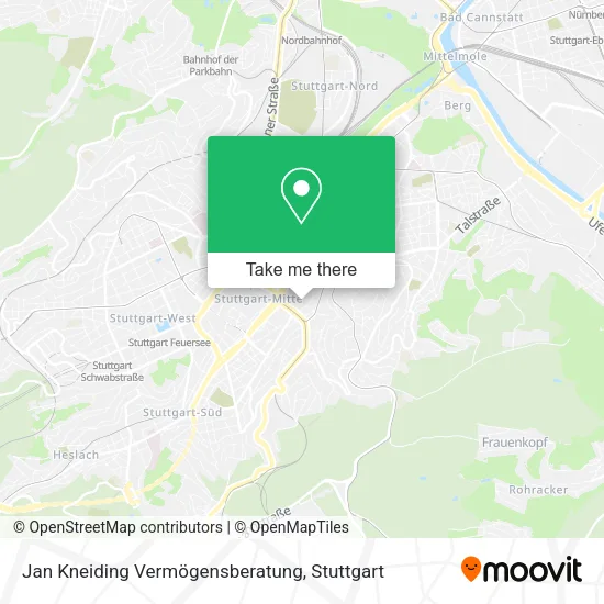 Карта Jan Kneiding Vermögensberatung