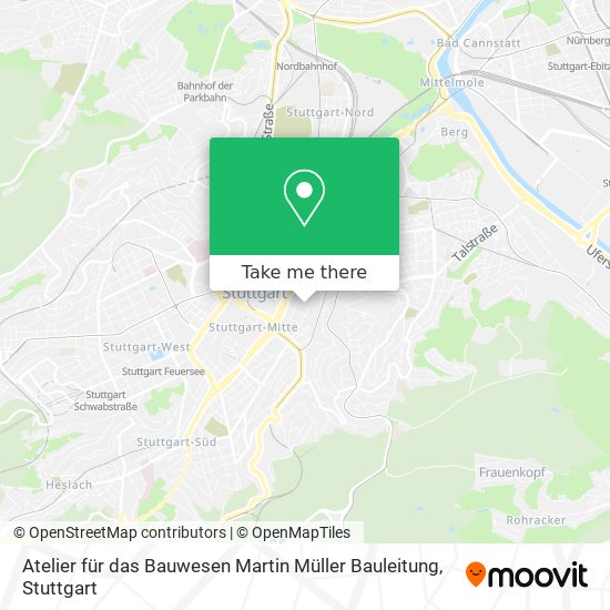 Atelier für das Bauwesen Martin Müller Bauleitung map