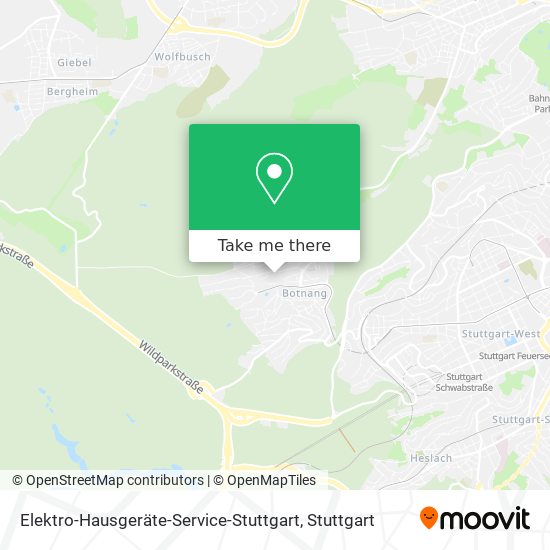 Elektro-Hausgeräte-Service-Stuttgart map